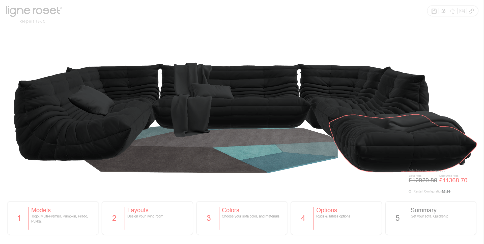 Furniture 3D Configurator